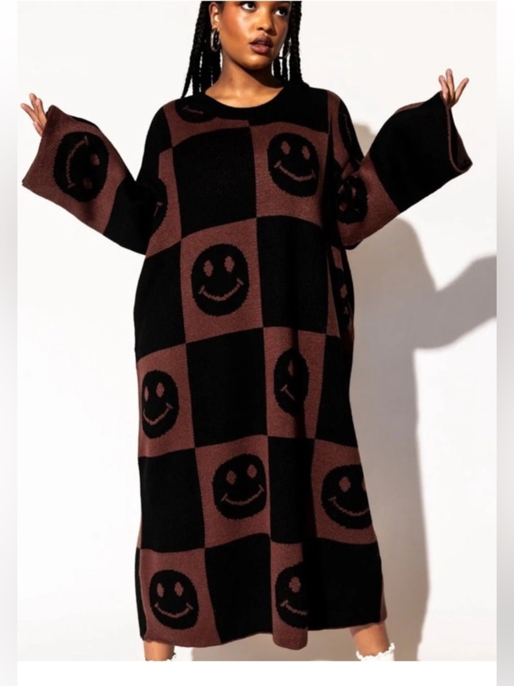 Dressed in Lala. Literally Limitless Oversized Sweater Dress Good Time Girl